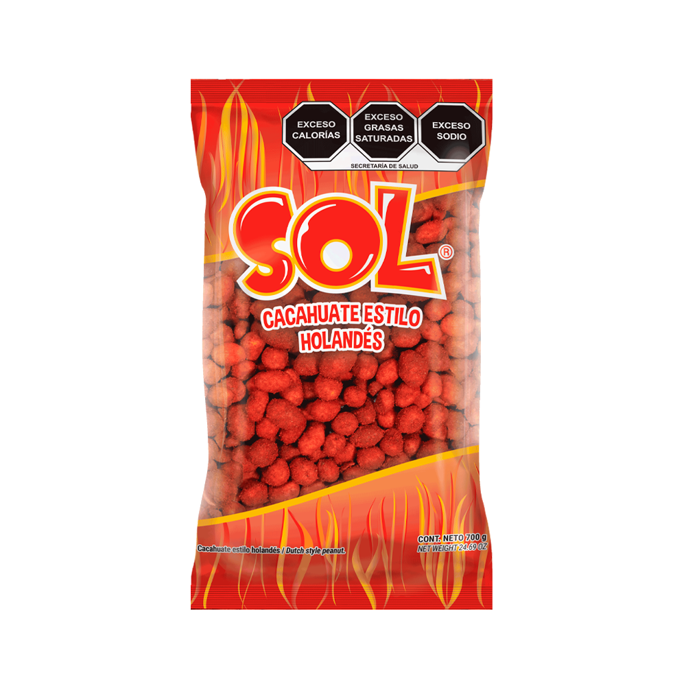 SOL CAC HOLANDES CRUJ 45/700 GRS