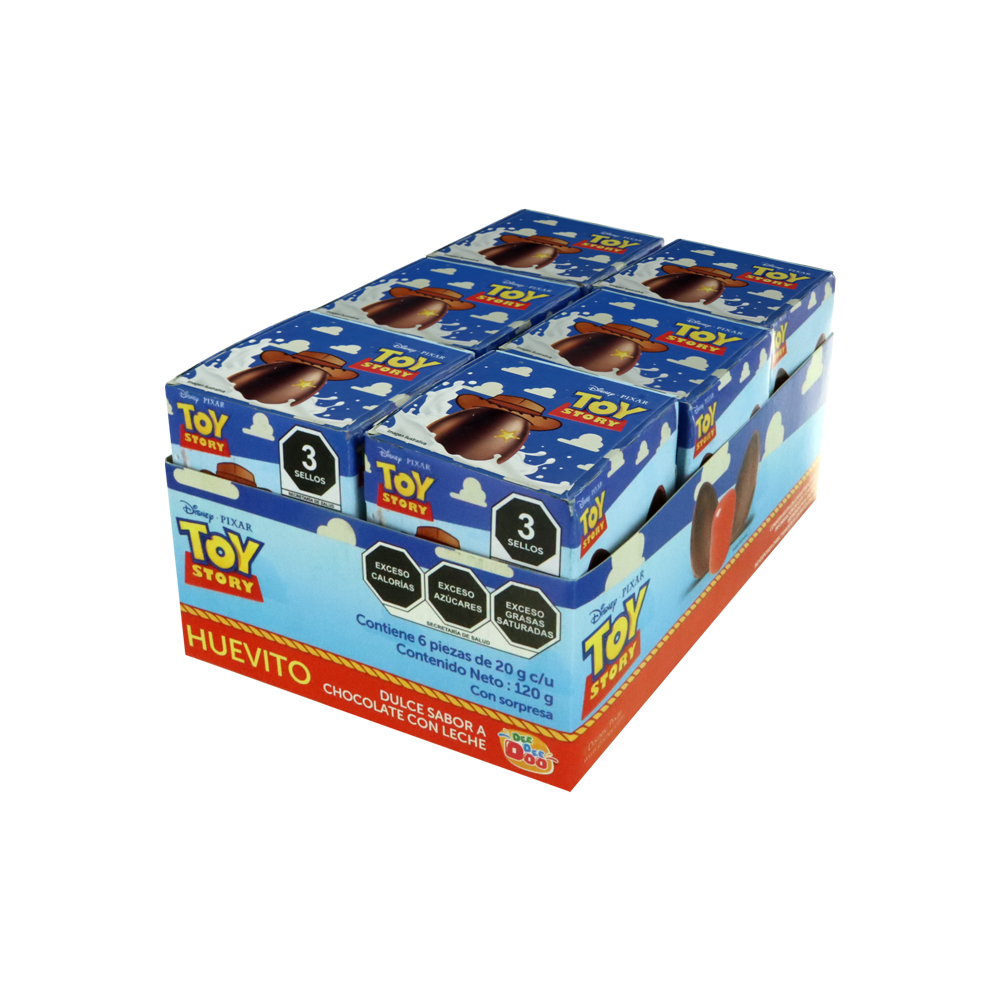HUEVO TOY STORY 8/6PZ