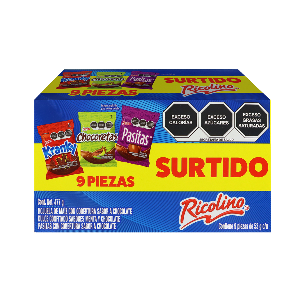 SURTIDO RICOLINO 7/9PZA