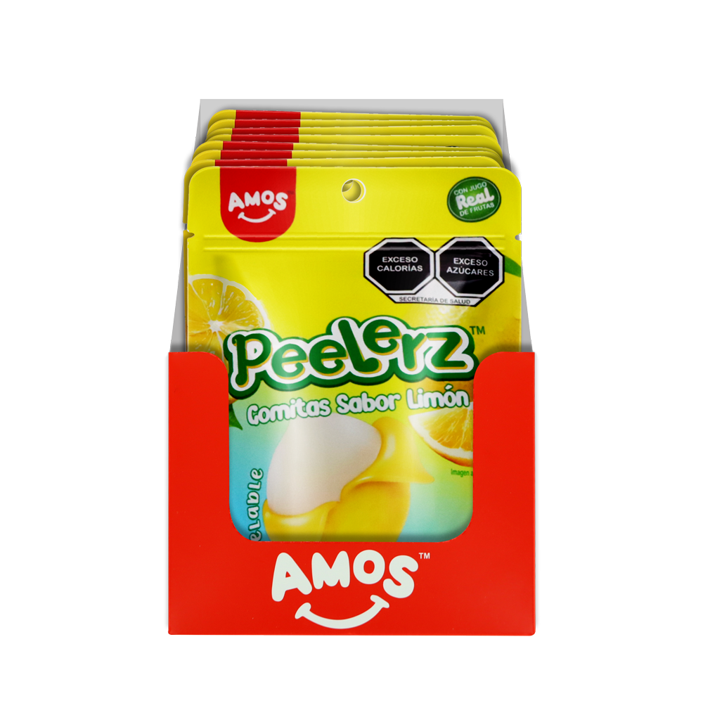 PEELERZ GOMITAS LIMON 6/8 PZA