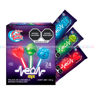 PAL. NEON MIX 24/24PZA