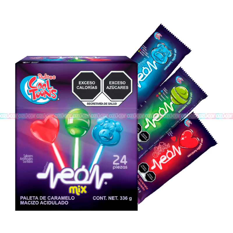 PAL. NEON MIX 24/24PZA