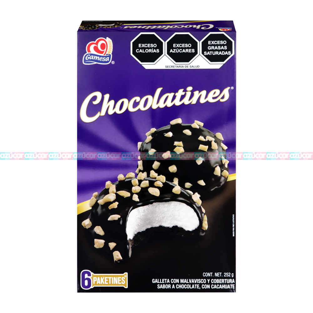 GALLETA CHOCOLATINES 10/252G