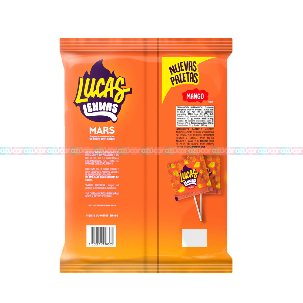 LUCAS LENWAS MANGO 12/40 PZA