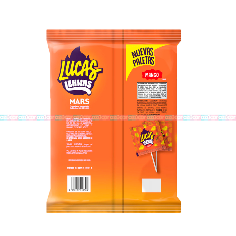 LUCAS LENWAS MANGO 12/40 PZA