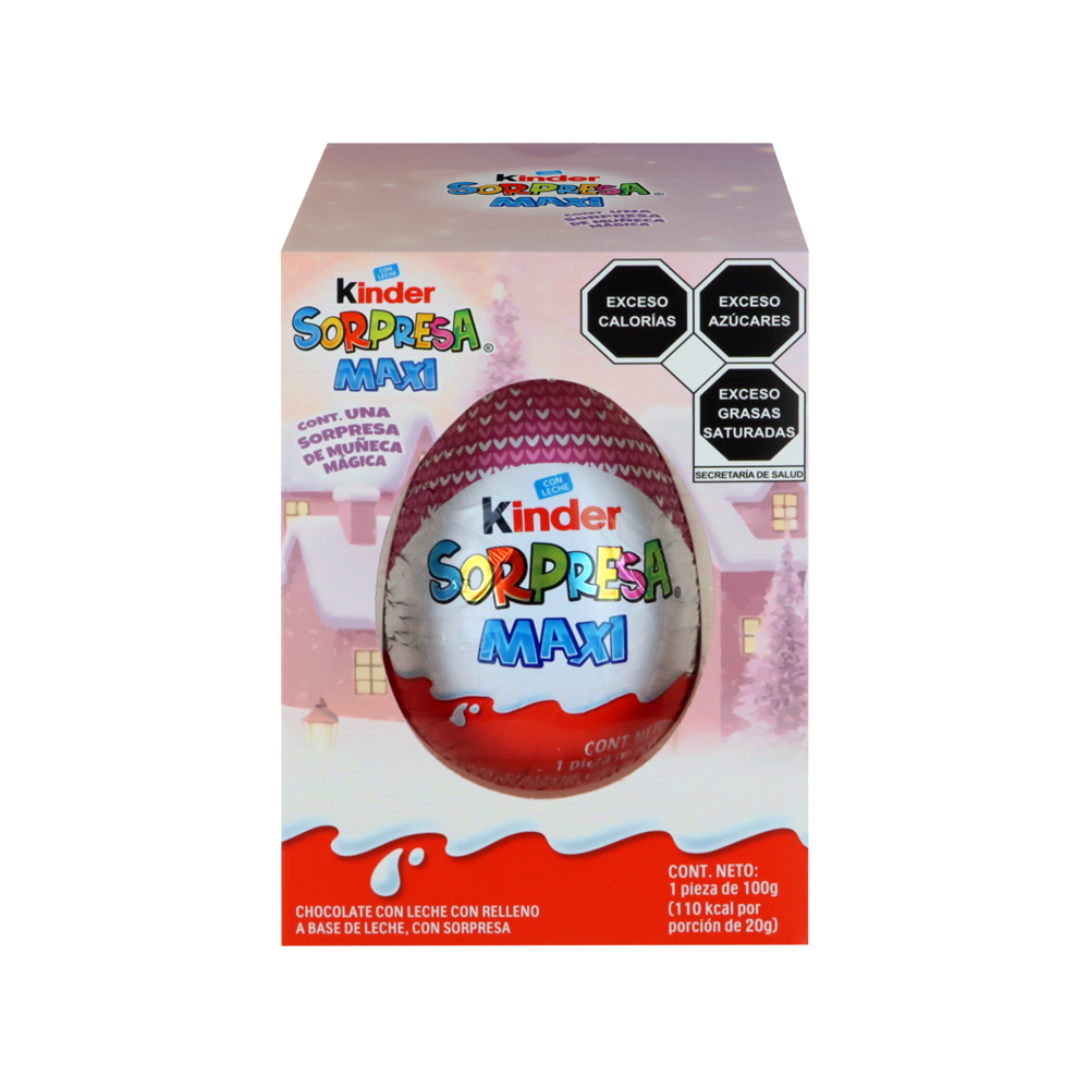 KINDER SORPRESA MAXI 12/100 GRS