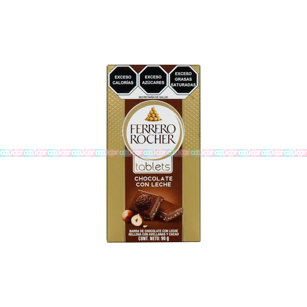 FERRERO TABLETS CHOCOLATE 16/90GRS