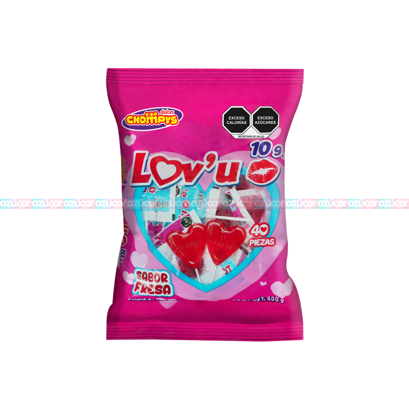 PAL. LOVU FRESA 10GRS 28/40PZ