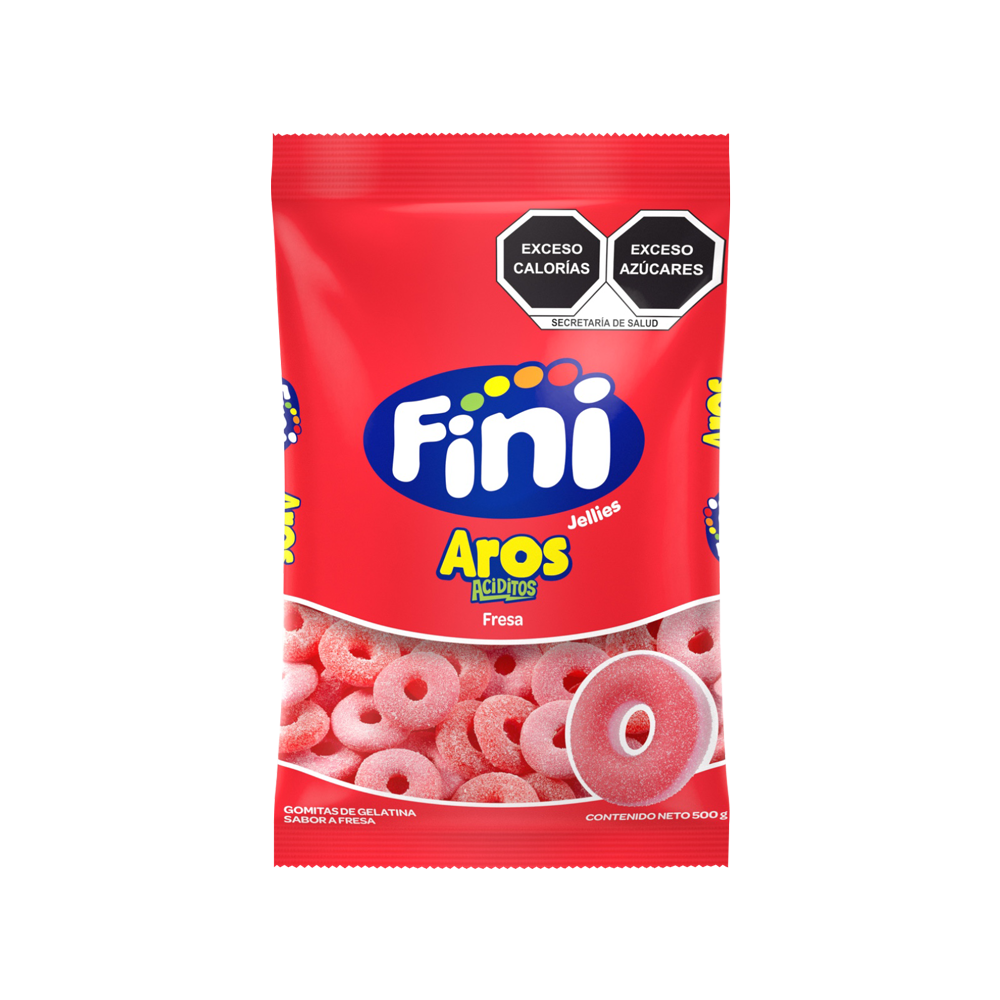 FINI AROS FRESA 12/500 GRS