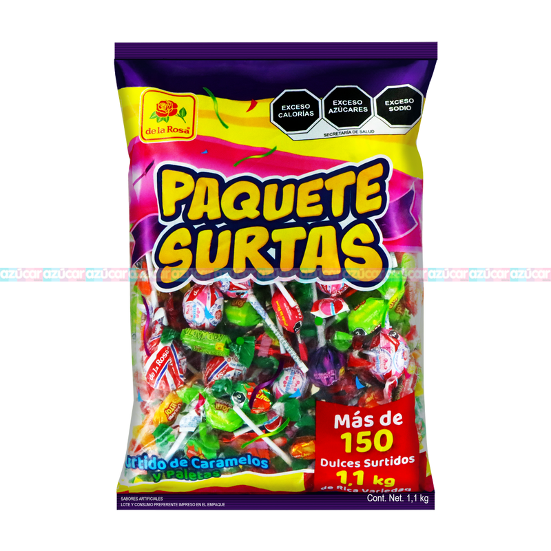 PAQUETE SURTAS 8/1.100GRS