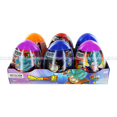 MEGA HUEVO DRAGON 12/6 PZS