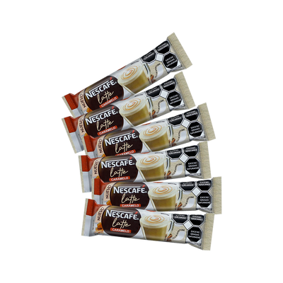 NESCAFE LATTE CARAMELO 6/6 20g