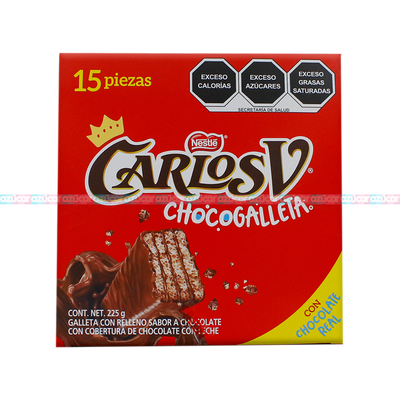 CARLOS V SNACK GALLETA 8/15