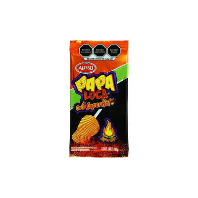 PAPA LOCCA CON SUPER HOT 18/20PZA