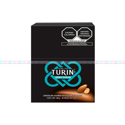 TURIN ZERO SUGAR ALMENDRA 5/18
