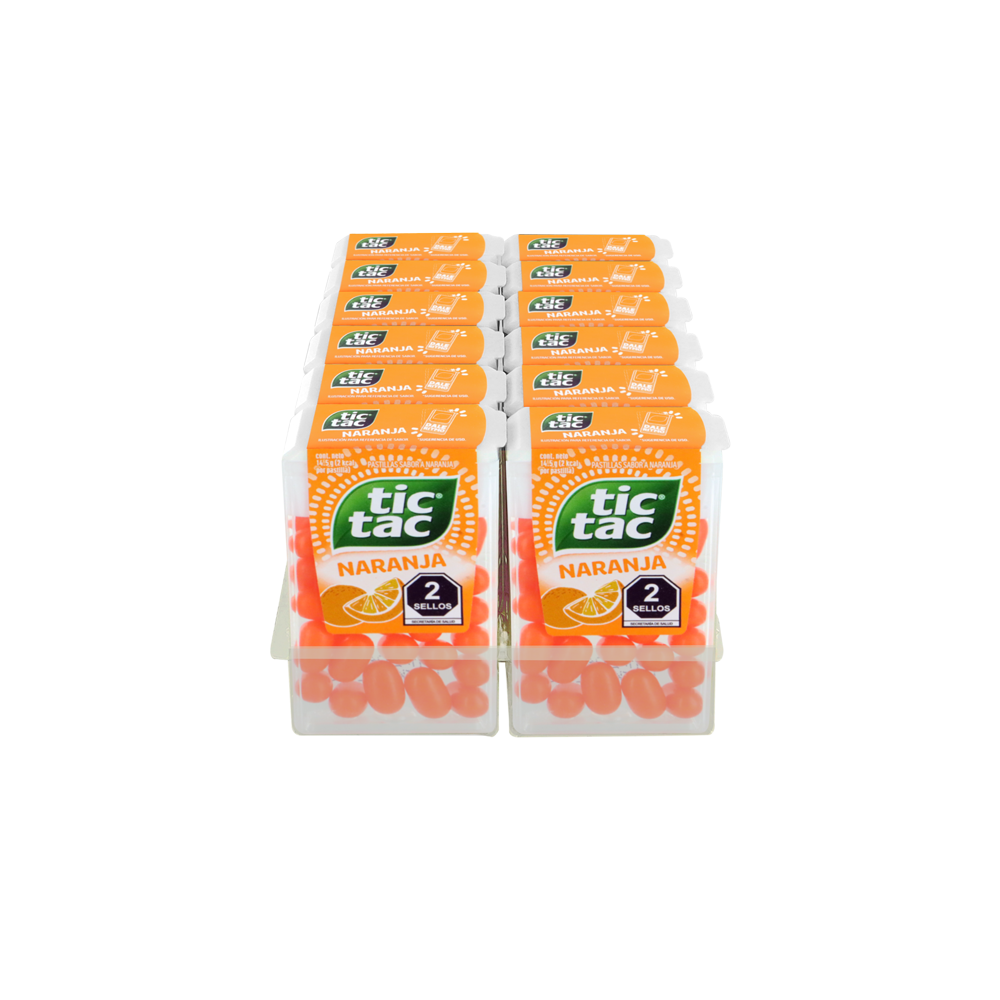 TIC TAC NVO NARANJA 12/12