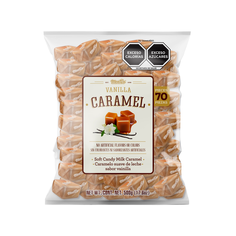 VAINILLA CARAMEL 20/500G
