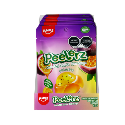 PEELERZ GOMITAS MARACUYA  6/8 PZA