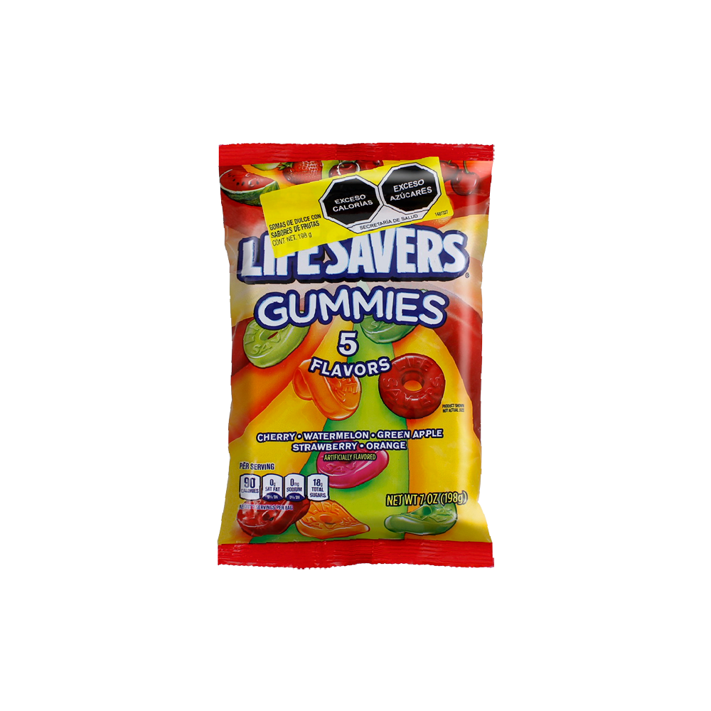 LIFESAVERS 5 FLAVORS 12/198 G