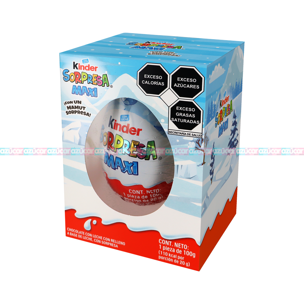 KINDER SORPRESA MAXI 12/100 GRS