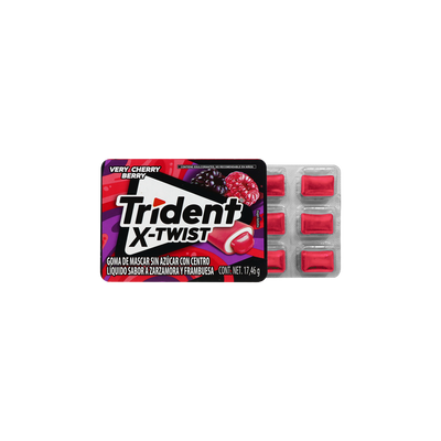 TRIDENT X TWIST RASPBERRY 18/8