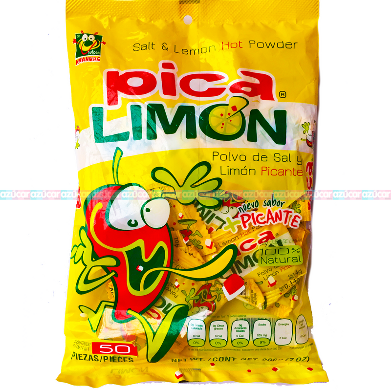 PEELERZ GOMITAS LIMON 6/8 PZA