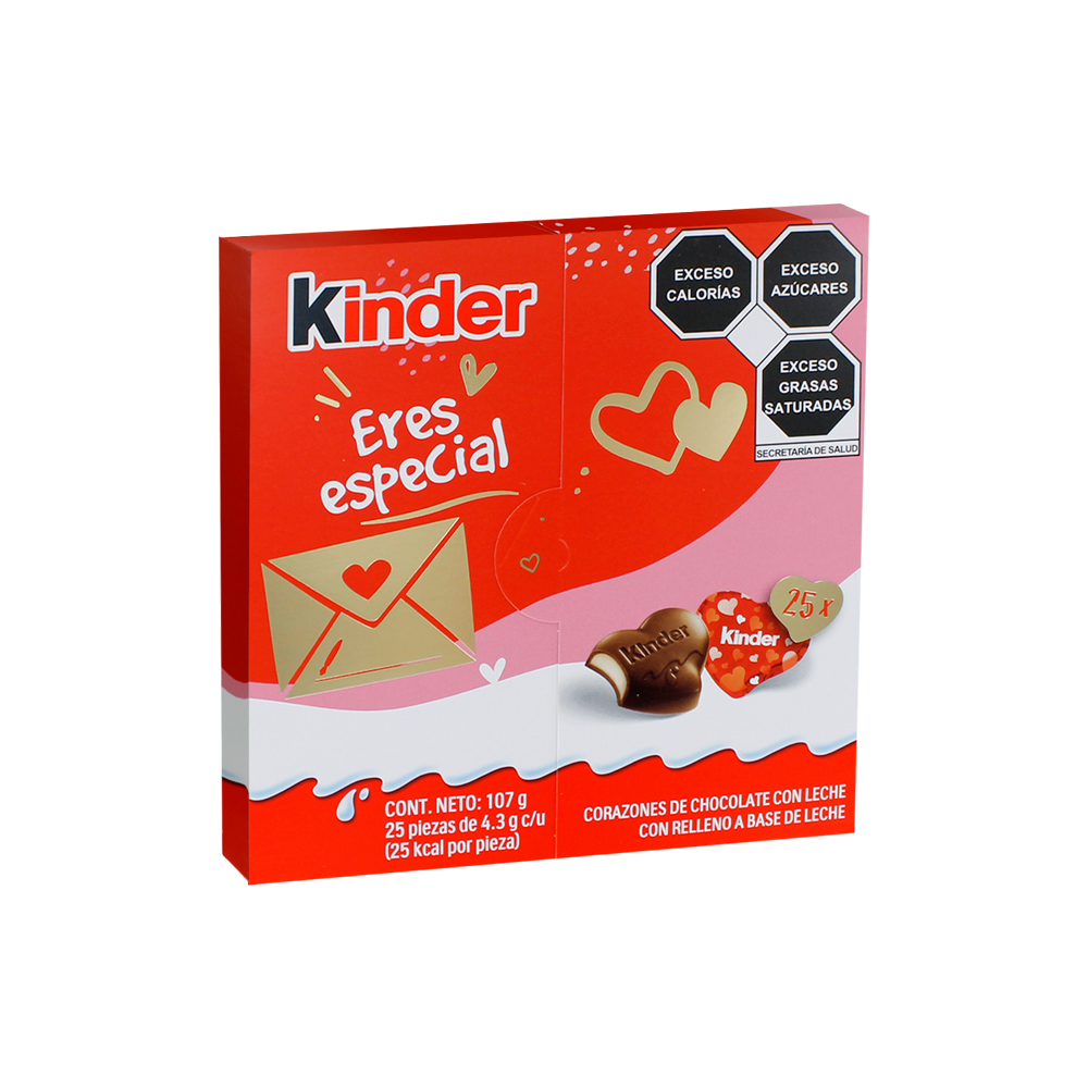 KINDER CORAZONES 12/25