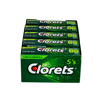 CLORETS 5´S PLUS T.A. 48/20