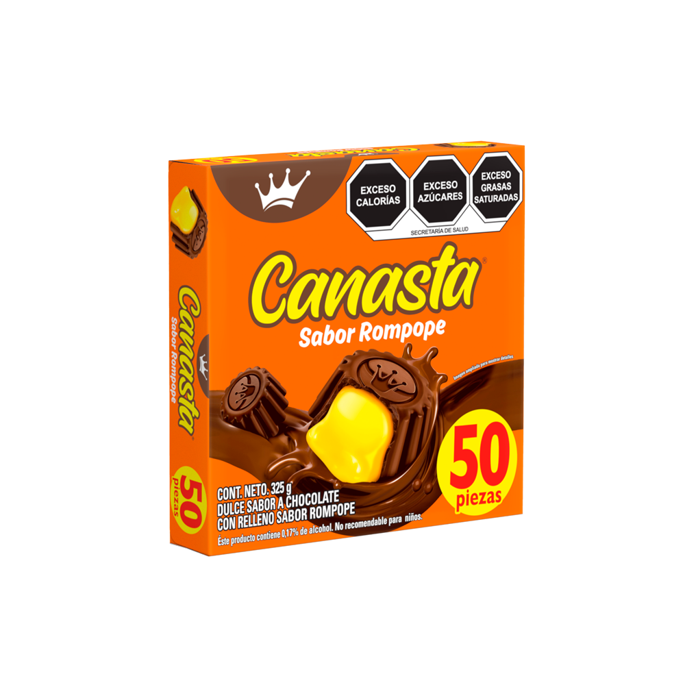 CANASTA ROMPOPE 24/50