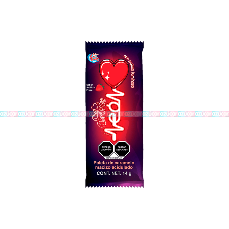 PAL.CORAZON NEON 24/24