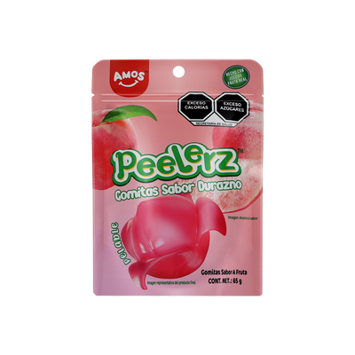 PEELERZ GOMITAS DURAZNO 6/8 PZA