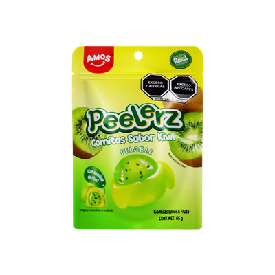 PEELERZ GOMITAS KIWI 6/8 PZA