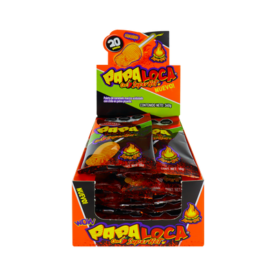 PAPA LOCCA CON SUPER HOT 18/20PZA