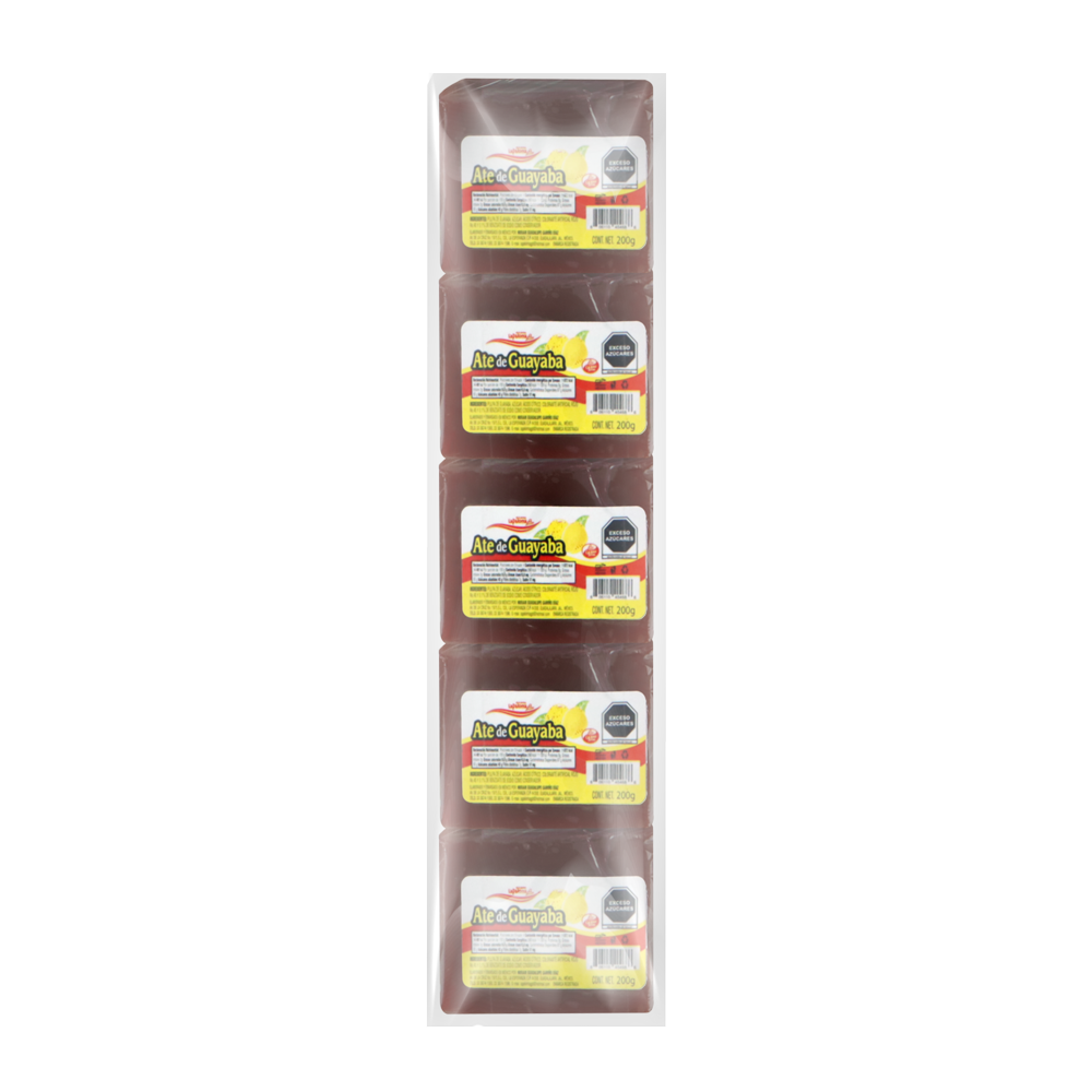 ATE DE GUAYABA 200GRS 14/5PZA
