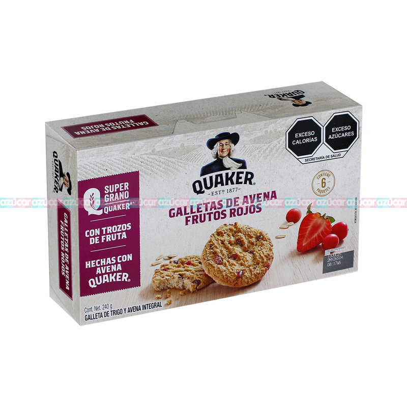 QUAKER FRUTOS ROJOS 12/240G