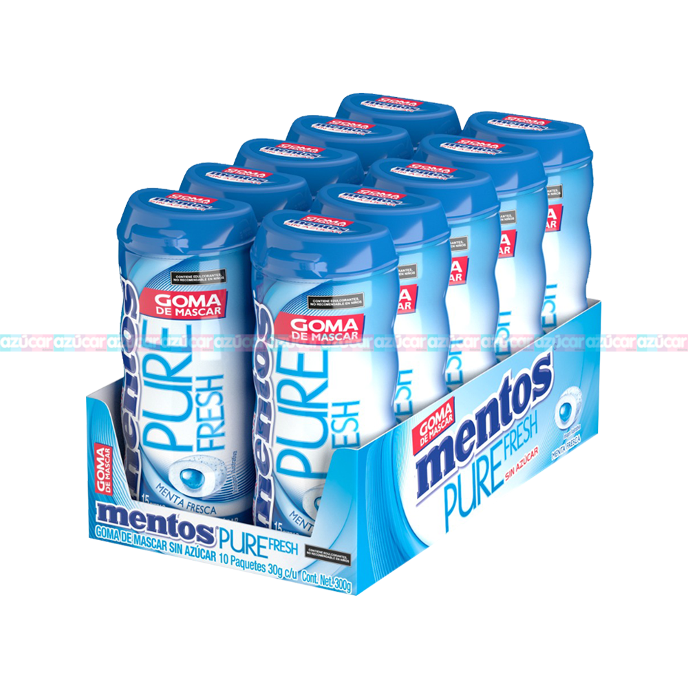 MENTOS GUM MENTA  6/10