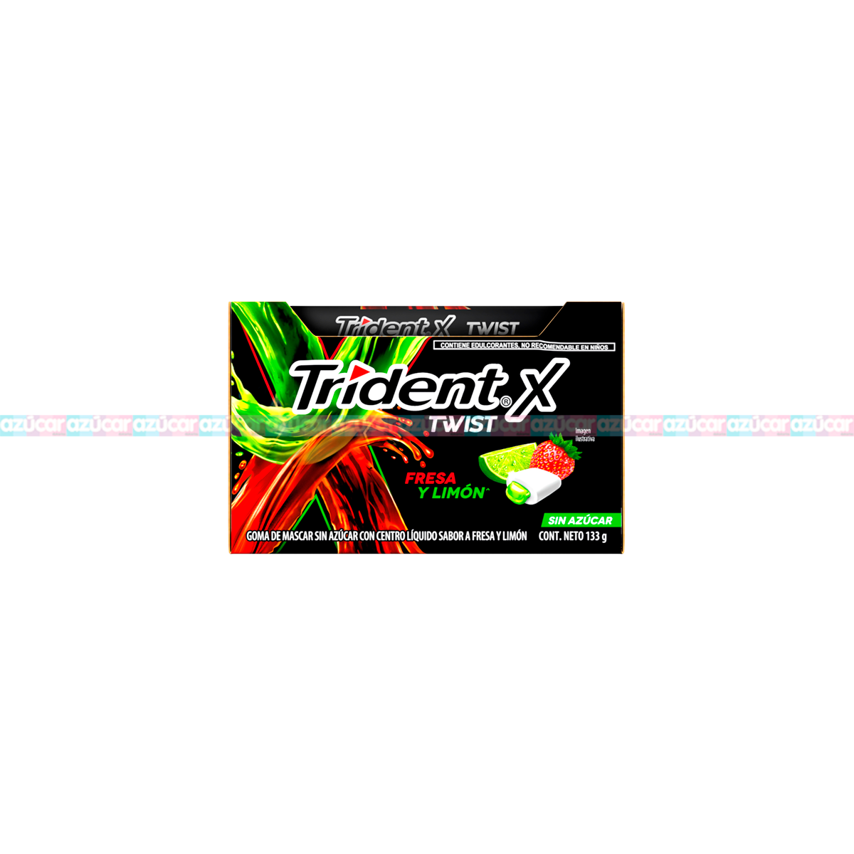 TRIDENT TWIST 7´S FRESA/LIMÓN 24/10