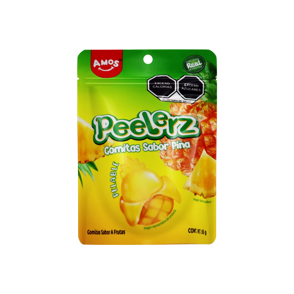 PEELERZ GOMITAS PIÑA  6/8 PZA