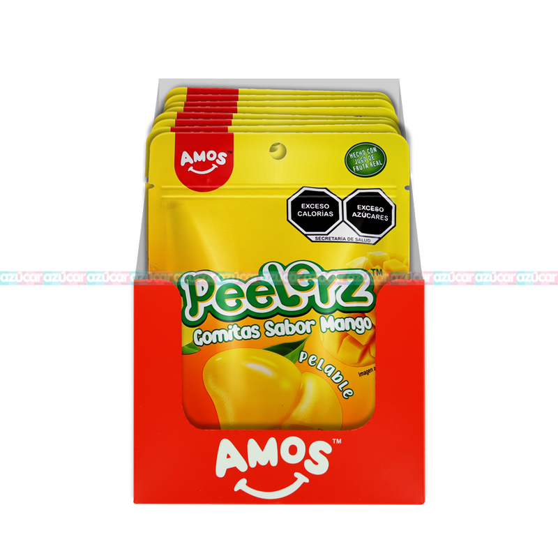 PEELERZ GOMITAS MANGO 6/8 PZA