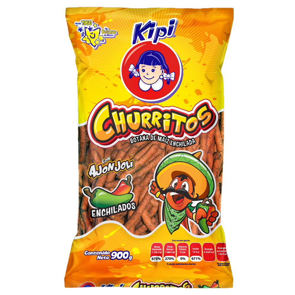 KIPI CHARRO ENCHILADO 6/820 GRS