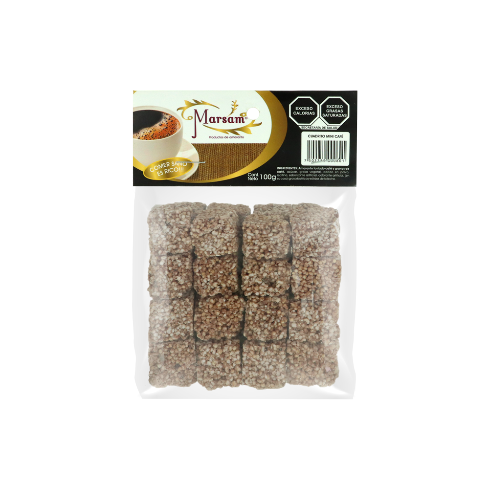 CUADRITO MINI CAFE 40/100G