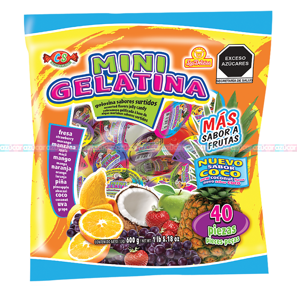 MINI GELATINA BOLSA 20/40