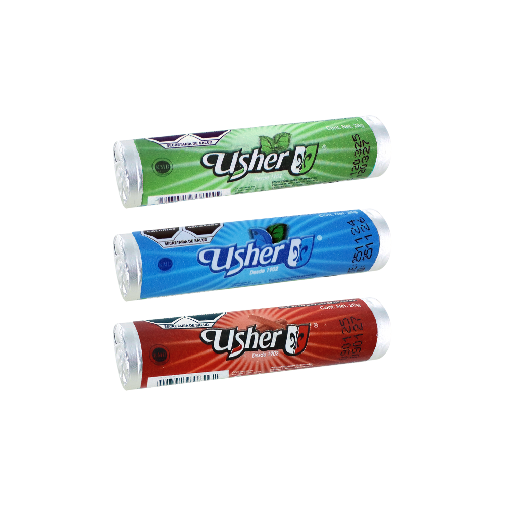 USHER TUBO SURTIDO 24/12