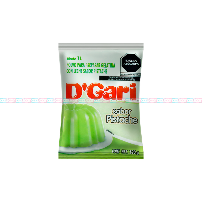 GARI PISTACHE 50/120 GRS