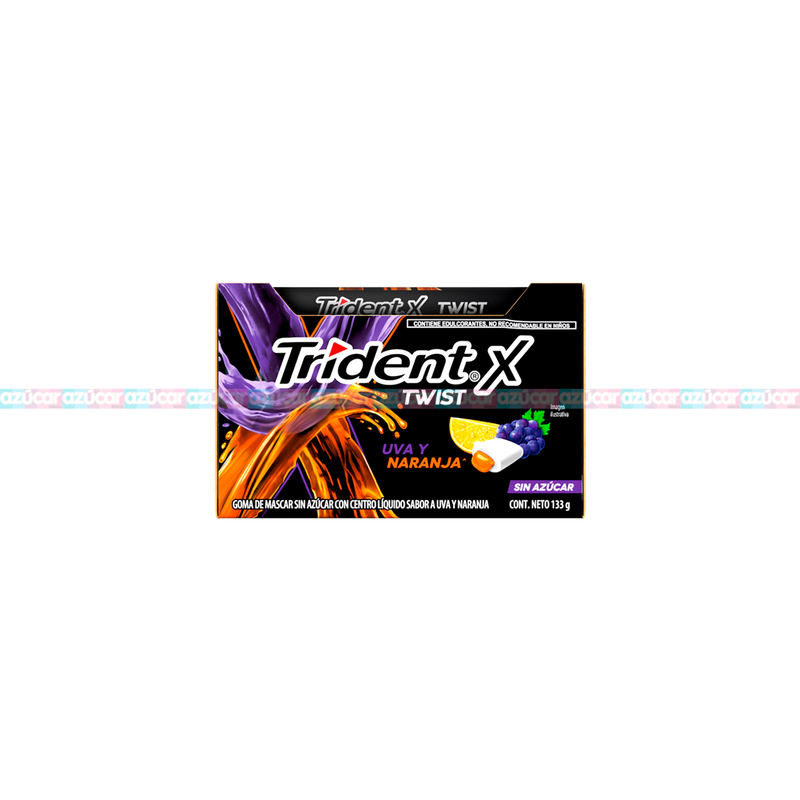 TRIDENT TWIST 7´S UVA/NARANJA 24/10