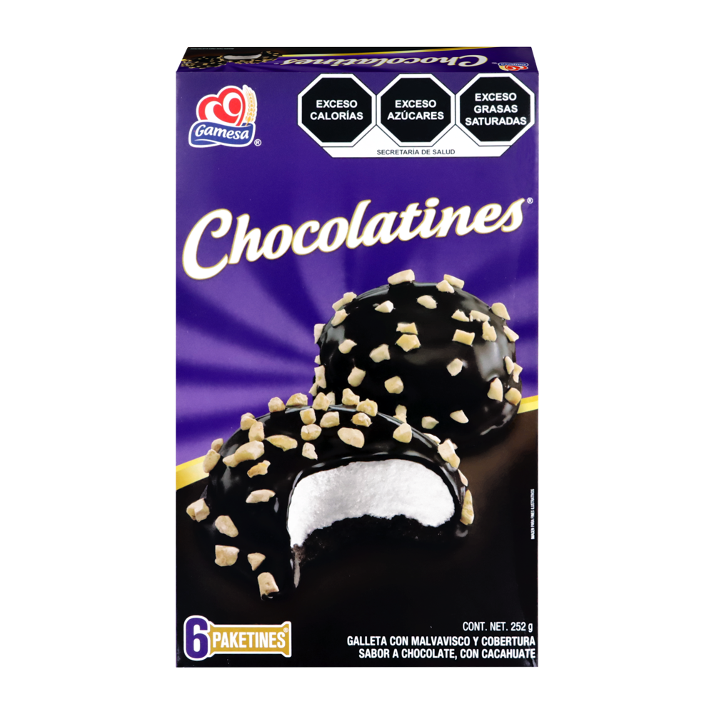 GALLETA CHOCOLATINES 10/252G