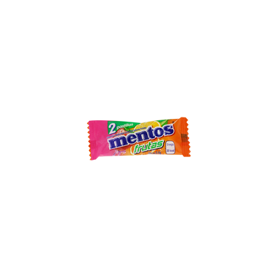 MENTOS BIPIEZA FRUTAS 10/40