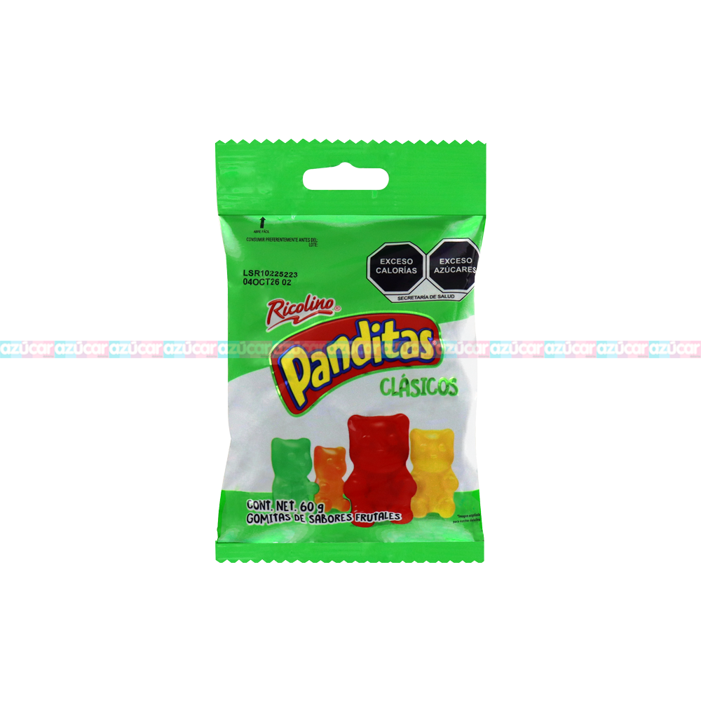 PANDITAS CLASICO 14/8/60GRS
