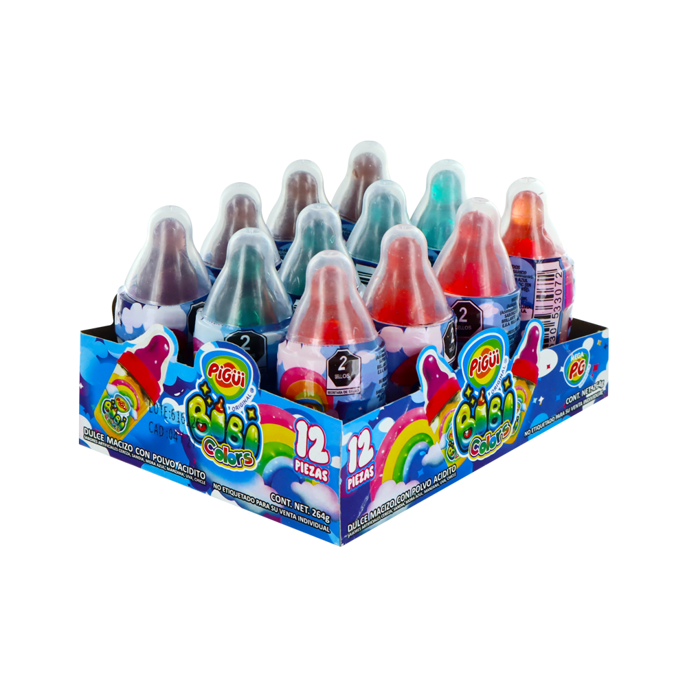 PIGUIBIBI COLORS 12/12PZ