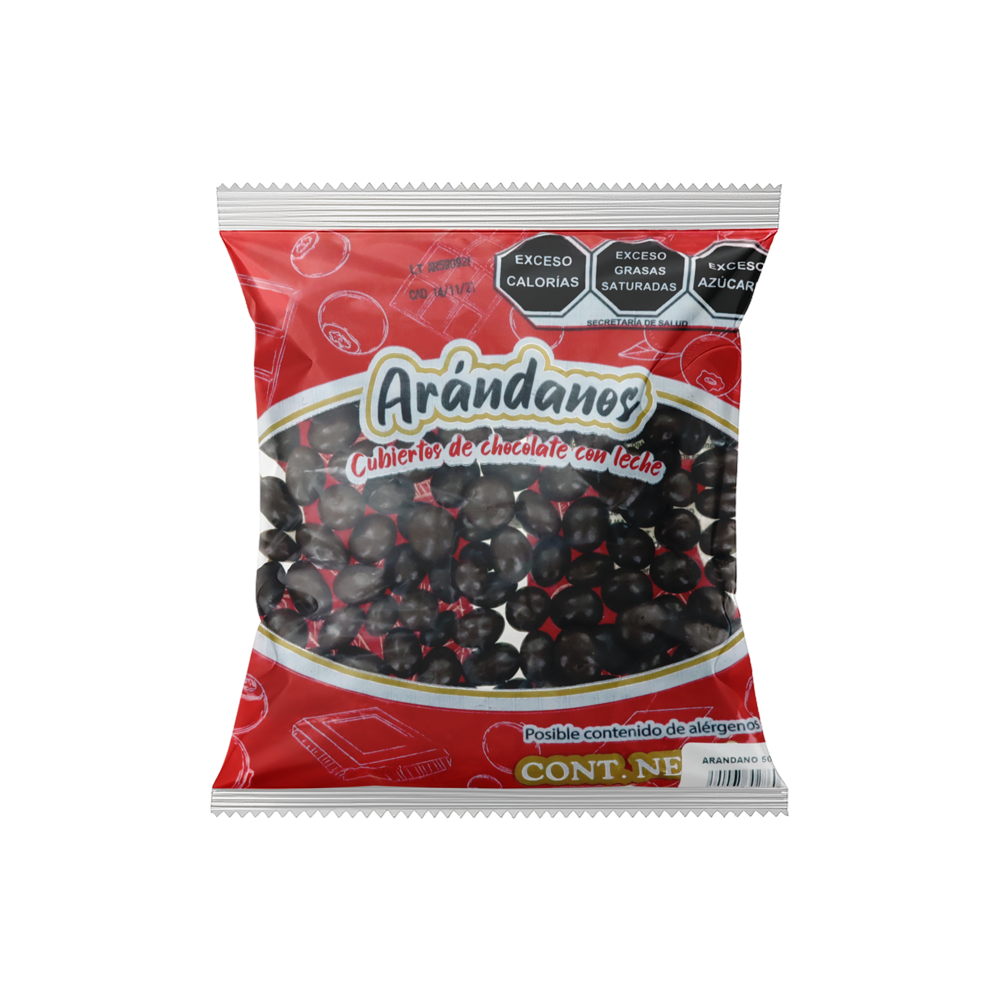 ARANDANOS CON CHOCOLATE 20/500GR
